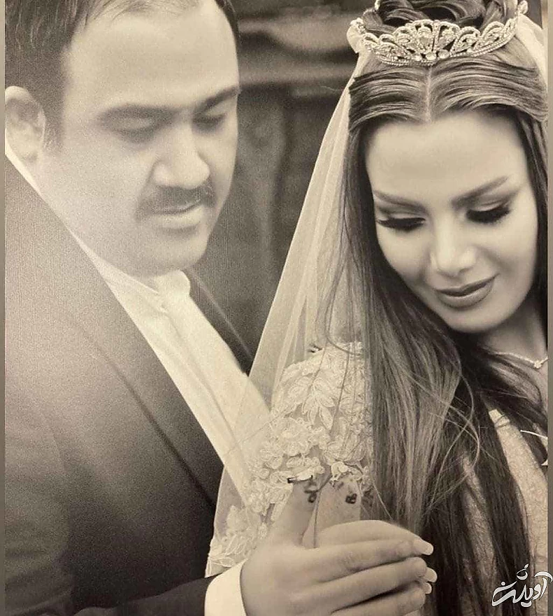 شوآف همسر مهران غفوریان با لباس عروس دومش! - باز لباس عروس پوشید + عکس 2 لباس عروس